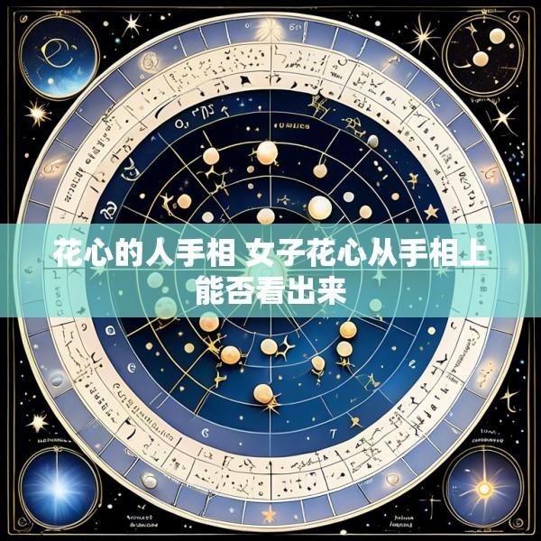 花心的人手相 女子花心从手相上能否看出来