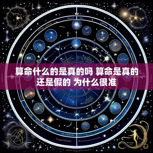 算命什么的是真的吗 算命是真的还是假的 为什么很准
