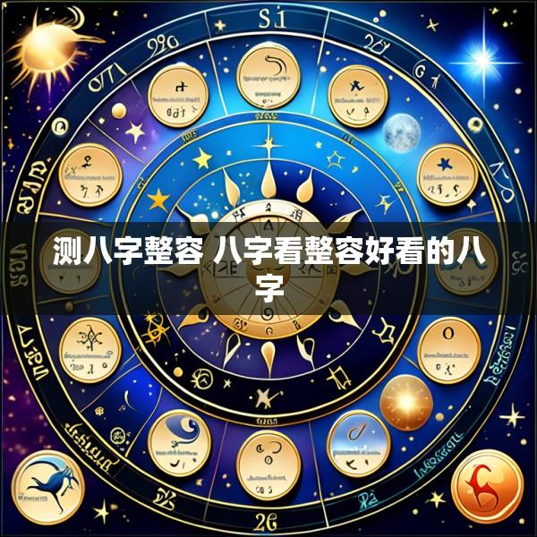 测八字整容 八字看整容好看的八字
