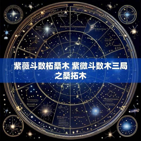 紫薇斗数柘桑木 紫微斗数木三局之桑拓木