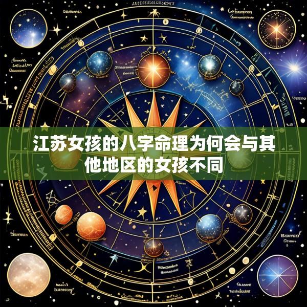 江苏女孩的八字命理为何会与其他地区的女孩不同