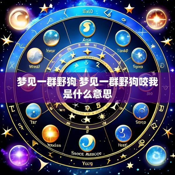 梦见一群野狗 梦见一群野狗咬我是什么意思