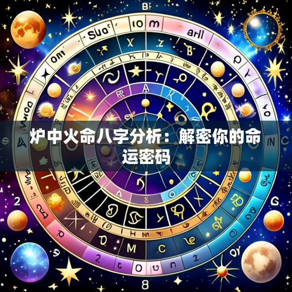 炉中火命八字分析：解密你的命运密码