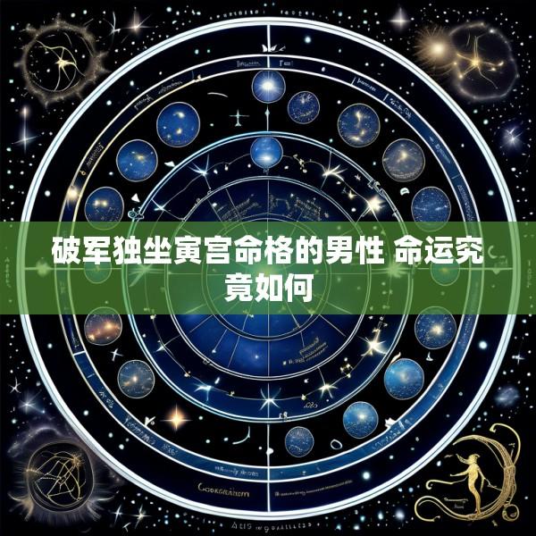 破军独坐寅宫命格的男性 命运究竟如何