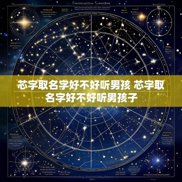 芯字取名字好不好听男孩 芯字取名字好不好听男孩子