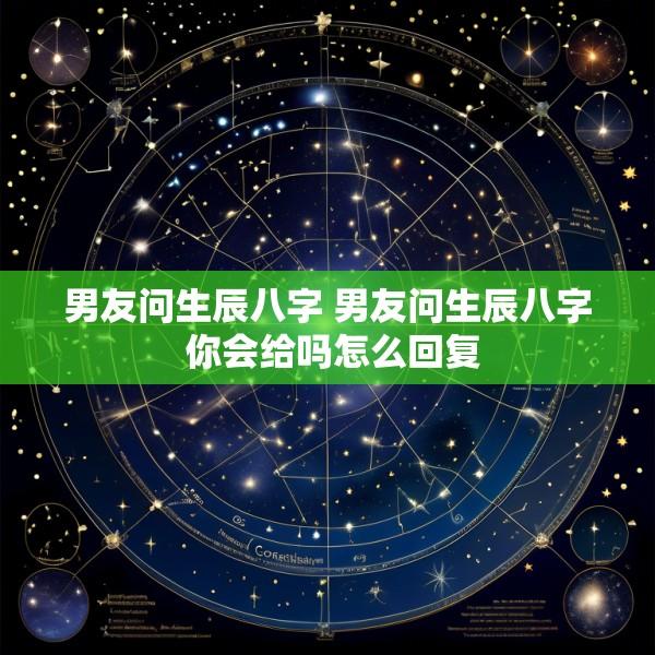 男友问生辰八字 男友问生辰八字 你会给吗怎么回复