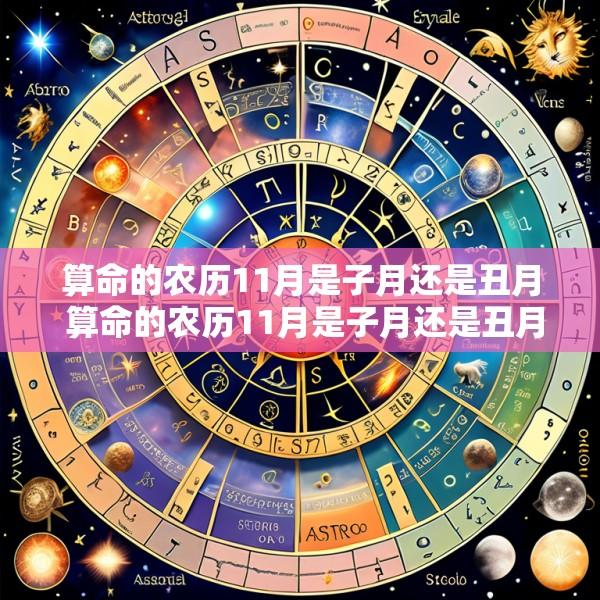 算命的农历11月是子月还是丑月 算命的农历11月是子月还是丑月呢