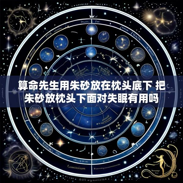算命先生用朱砂放在枕头底下 把朱砂放枕头下面对失眠有用吗
