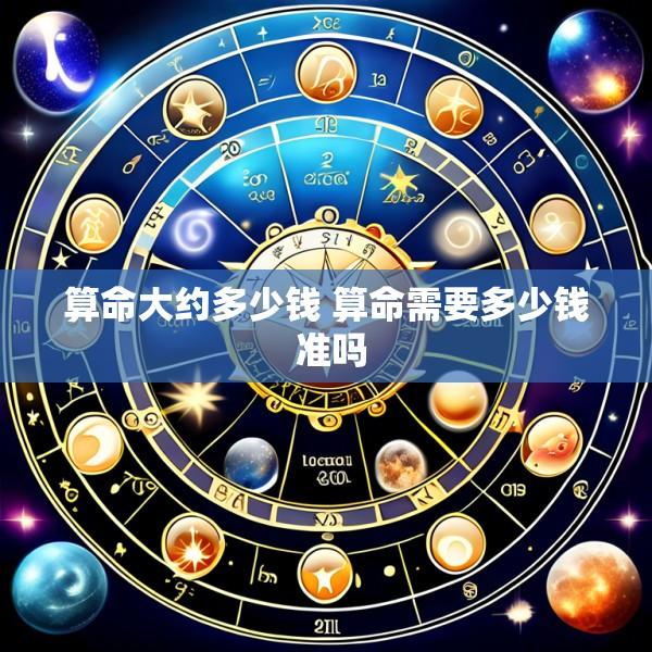 算命大约多少钱 算命需要多少钱 准吗