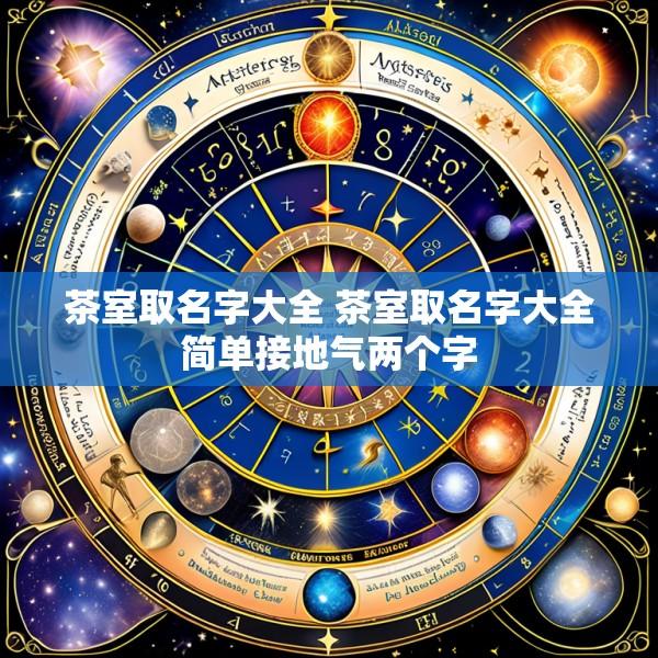 茶室取名字大全 茶室取名字大全简单接地气两个字