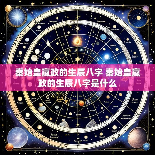 秦始皇嬴政的生辰八字 秦始皇嬴政的生辰八字是什么