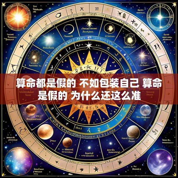 算命都是假的 不如包装自己 算命是假的 为什么还这么准