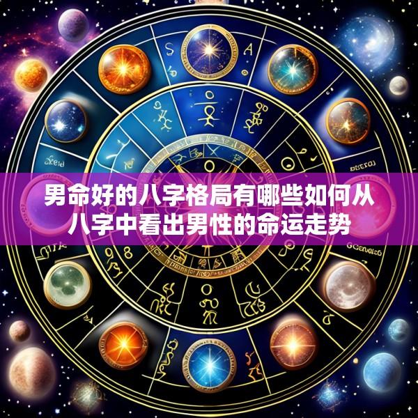 男命好的八字格局有哪些如何从八字中看出男性的命运走势
