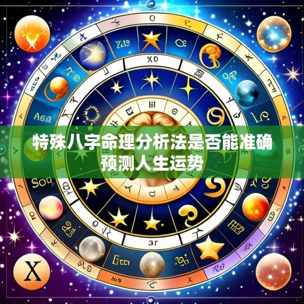 特殊八字命理分析法是否能准确预测人生运势
