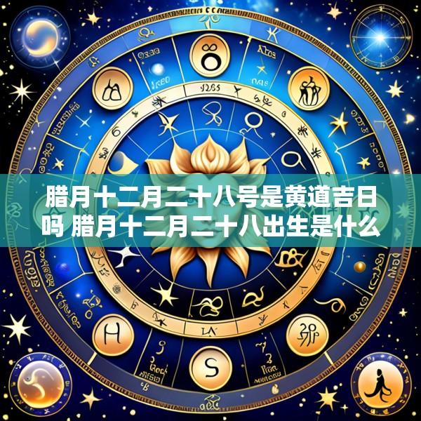 腊月十二月二十八号是黄道吉日吗 腊月十二月二十八出生是什么星座