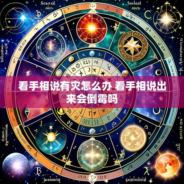 看手相说有灾怎么办 看手相说出来会倒霉吗