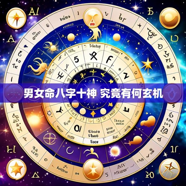 男女命八字十神 究竟有何玄机
