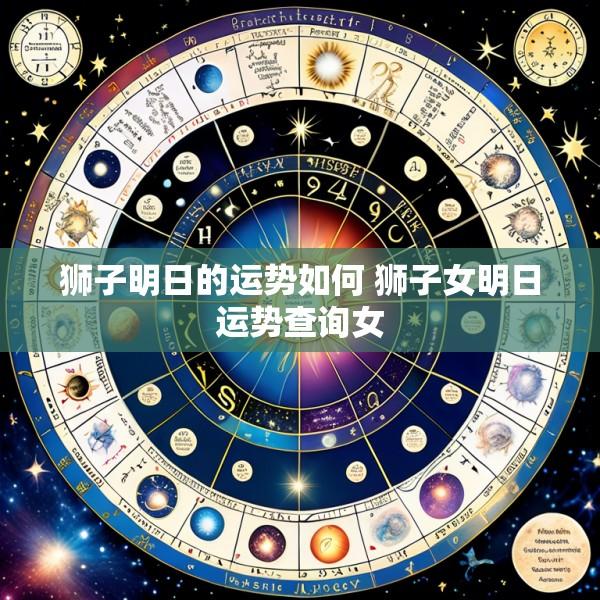 狮子明日的运势如何 狮子女明日运势查询女
