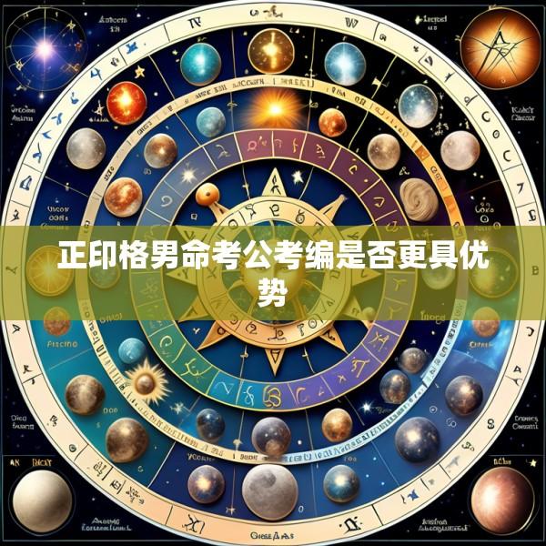 正印格男命考公考编是否更具优势