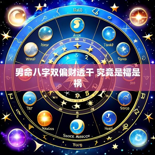 男命八字双偏财透干 究竟是福是祸
