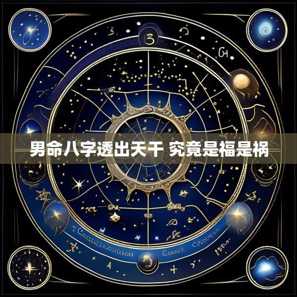 男命八字透出天干 究竟是福是祸