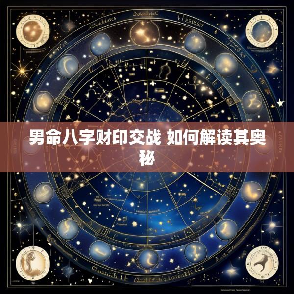 男命八字财印交战 如何解读其奥秘