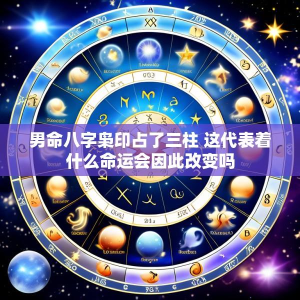 男命八字枭印占了三柱 这代表着什么命运会因此改变吗
