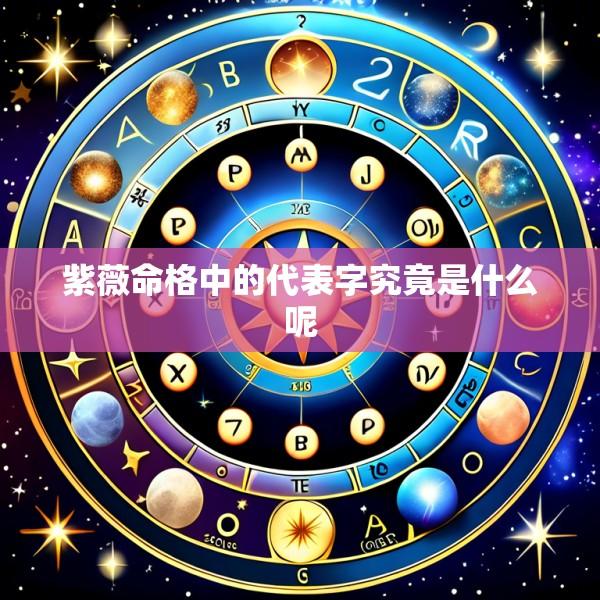 紫薇命格中的代表字究竟是什么呢