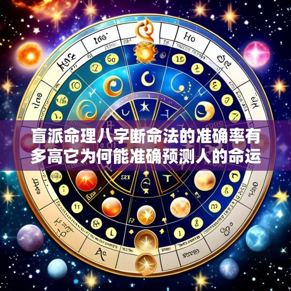 盲派命理八字断命法的准确率有多高它为何能准确预测人的命运