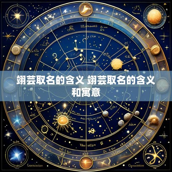 翊芸取名的含义 翊芸取名的含义和寓意