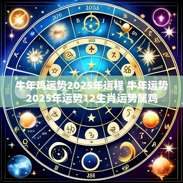 牛年鸡运势2025年运程 牛年运势2025年运势12生肖运势属鸡