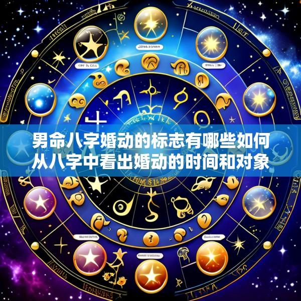 男命八字婚动的标志有哪些如何从八字中看出婚动的时间和对象