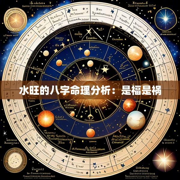 水旺的八字命理分析：是福是祸