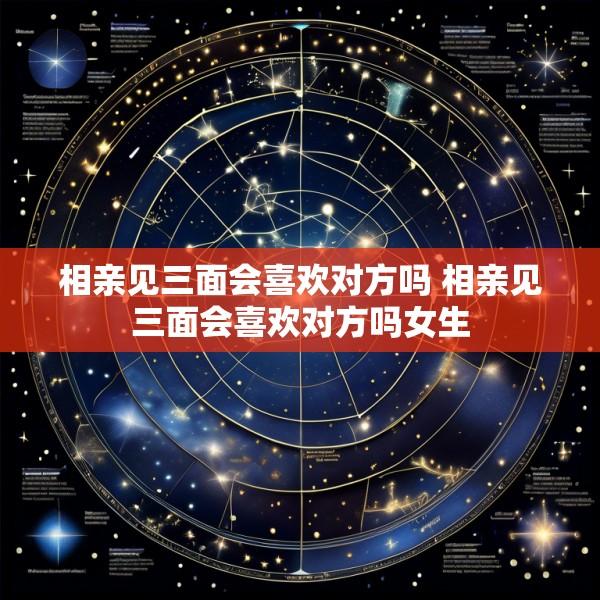 相亲见三面会喜欢对方吗 相亲见三面会喜欢对方吗女生