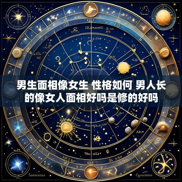 男生面相像女生 性格如何 男人长的像女人面相好吗是修的好吗