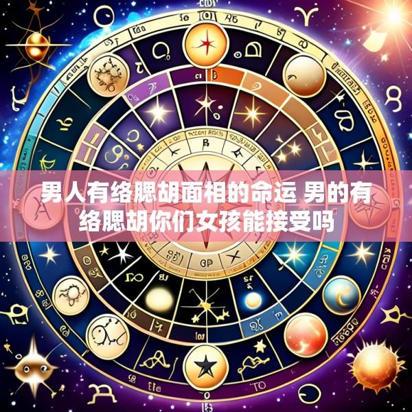 男人有络腮胡面相的命运 男的有络腮胡你们女孩能接受吗