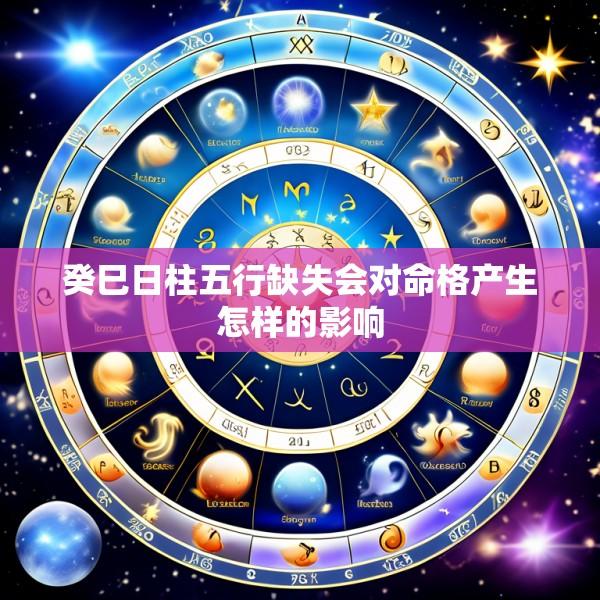 癸巳日柱五行缺失会对命格产生怎样的影响