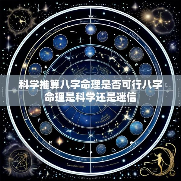 科学推算八字命理是否可行八字命理是科学还是迷信
