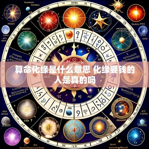 算命化缘是什么意思 化缘要钱的人是真的吗