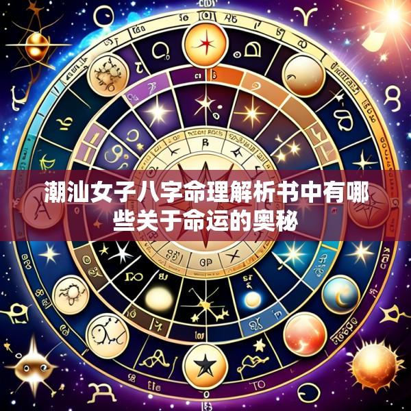 潮汕女子八字命理解析书中有哪些关于命运的奥秘