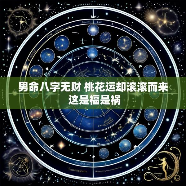 男命八字无财 桃花运却滚滚而来 这是福是祸