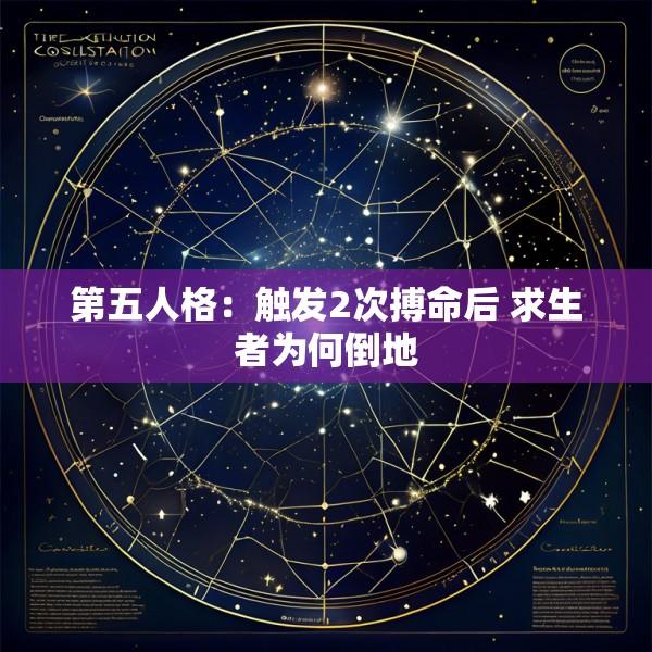 第五人格：触发2次搏命后 求生者为何倒地