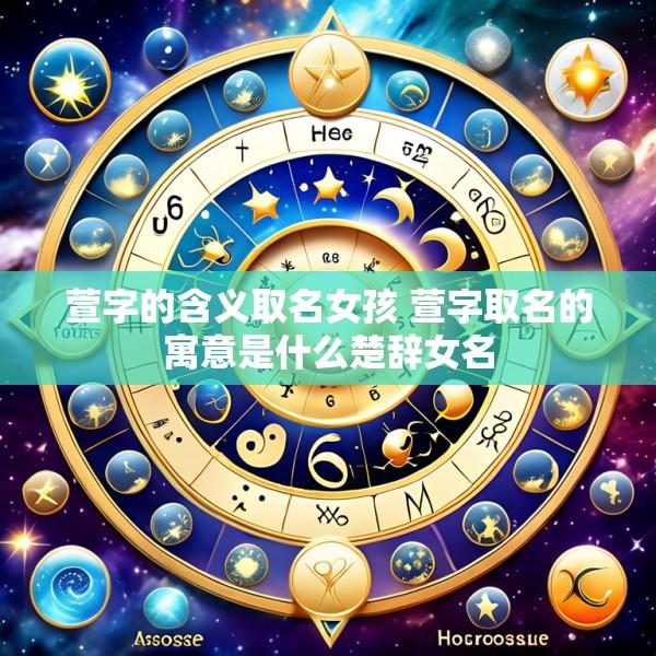 萱字的含义取名女孩 萱字取名的寓意是什么楚辞女名