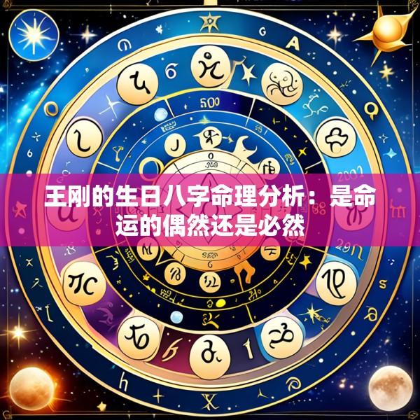 王刚的生日八字命理分析：是命运的偶然还是必然