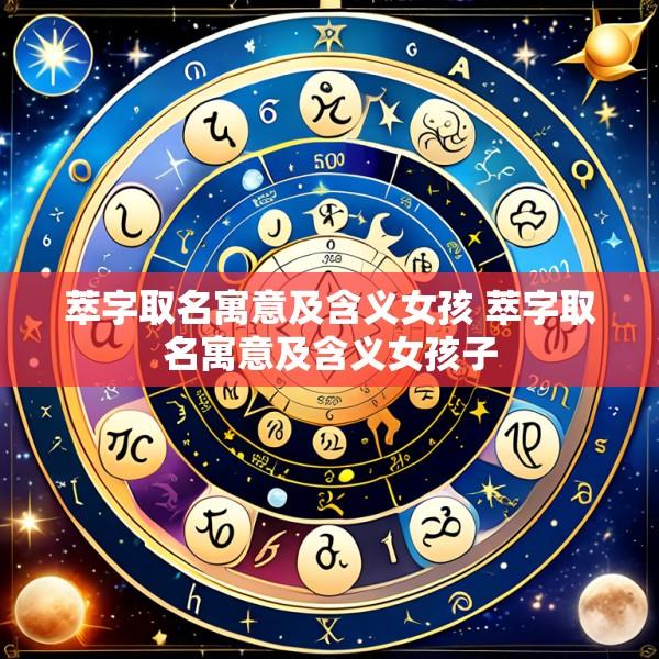 萃字取名寓意及含义女孩 萃字取名寓意及含义女孩子