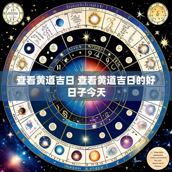 查看黄道吉日 查看黄道吉日的好日子今天