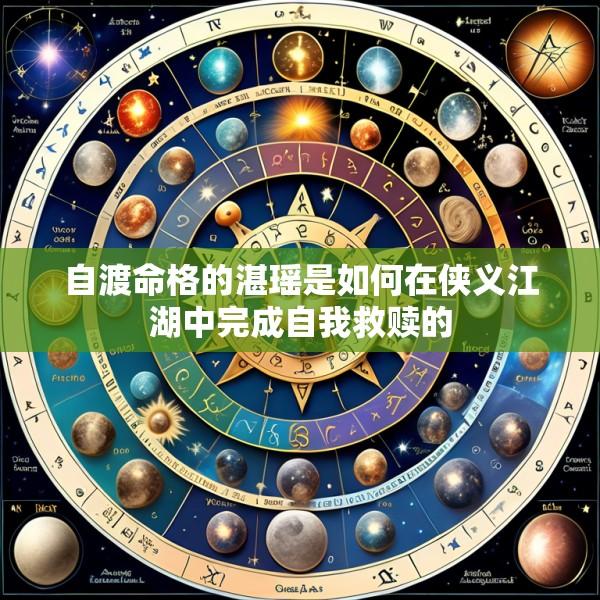自渡命格的湛瑶是如何在侠义江湖中完成自我救赎的