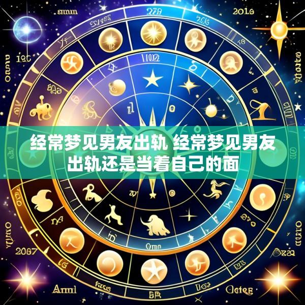 经常梦见男友出轨 经常梦见男友出轨还是当着自己的面