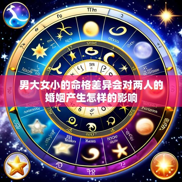 男大女小的命格差异会对两人的婚姻产生怎样的影响