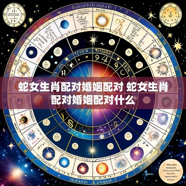 蛇女生肖配对婚姻配对 蛇女生肖配对婚姻配对什么